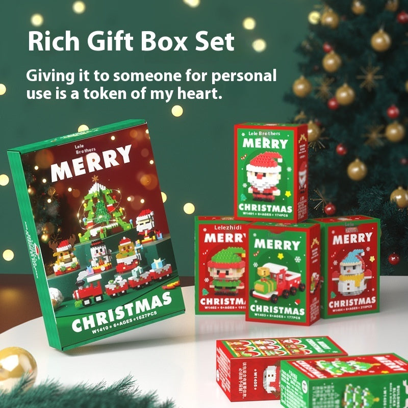 Christmas Building Block Figures – Creative Fun for the Whole Family