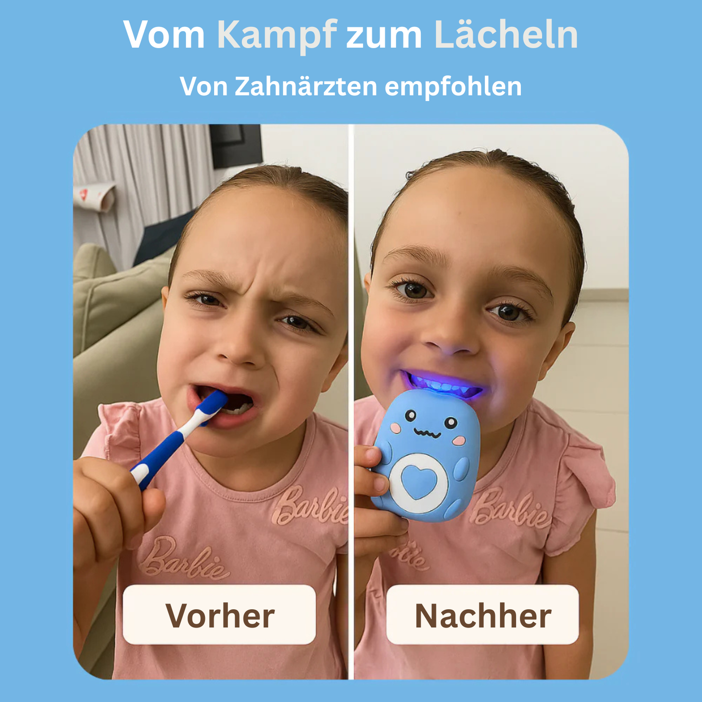 Kindli™ | U-förmige 360° Kinderzahnbürste