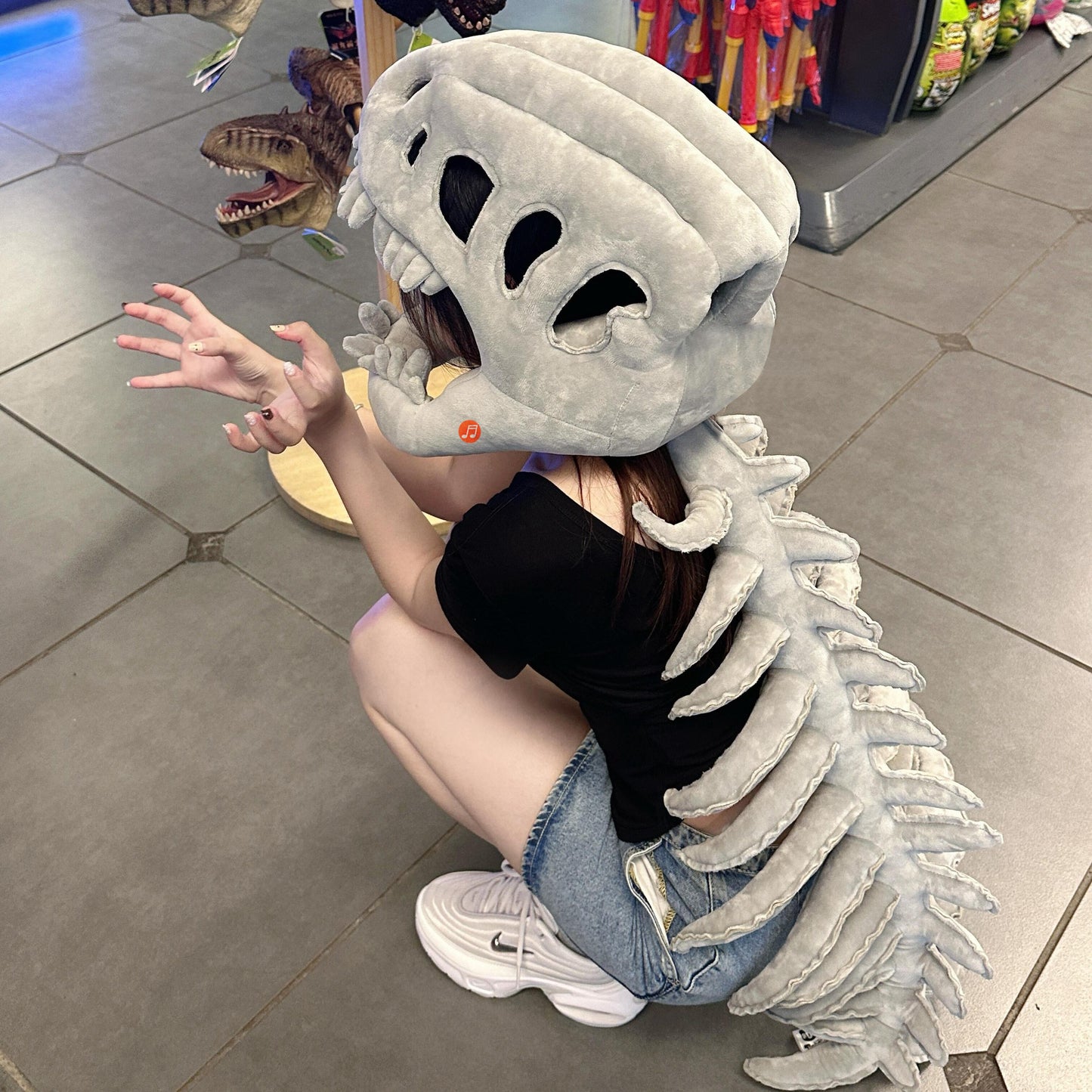 DinoBoo™ | Plush Dino Outfit