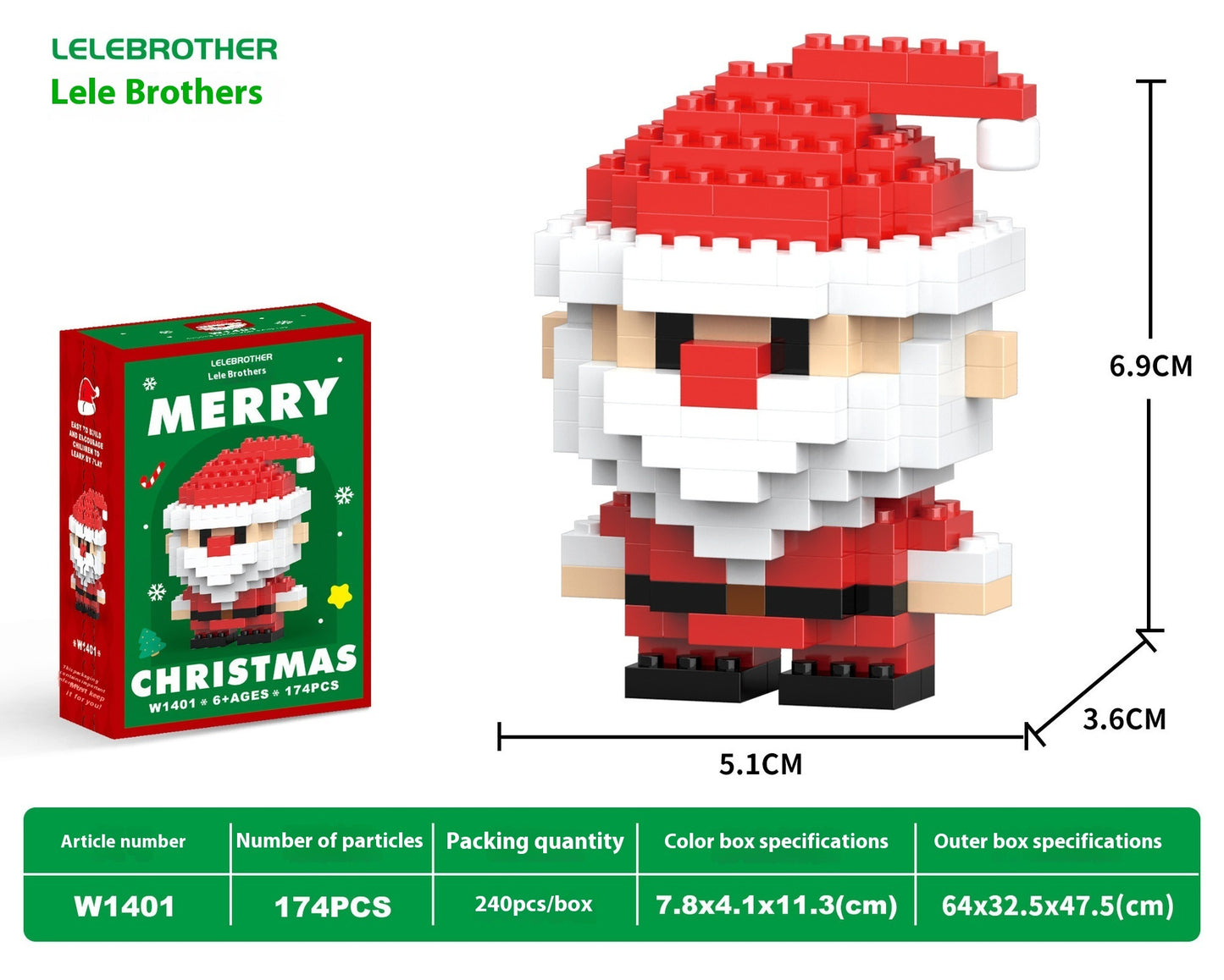 Christmas Building Block Figures – Creative Fun for the Whole Family