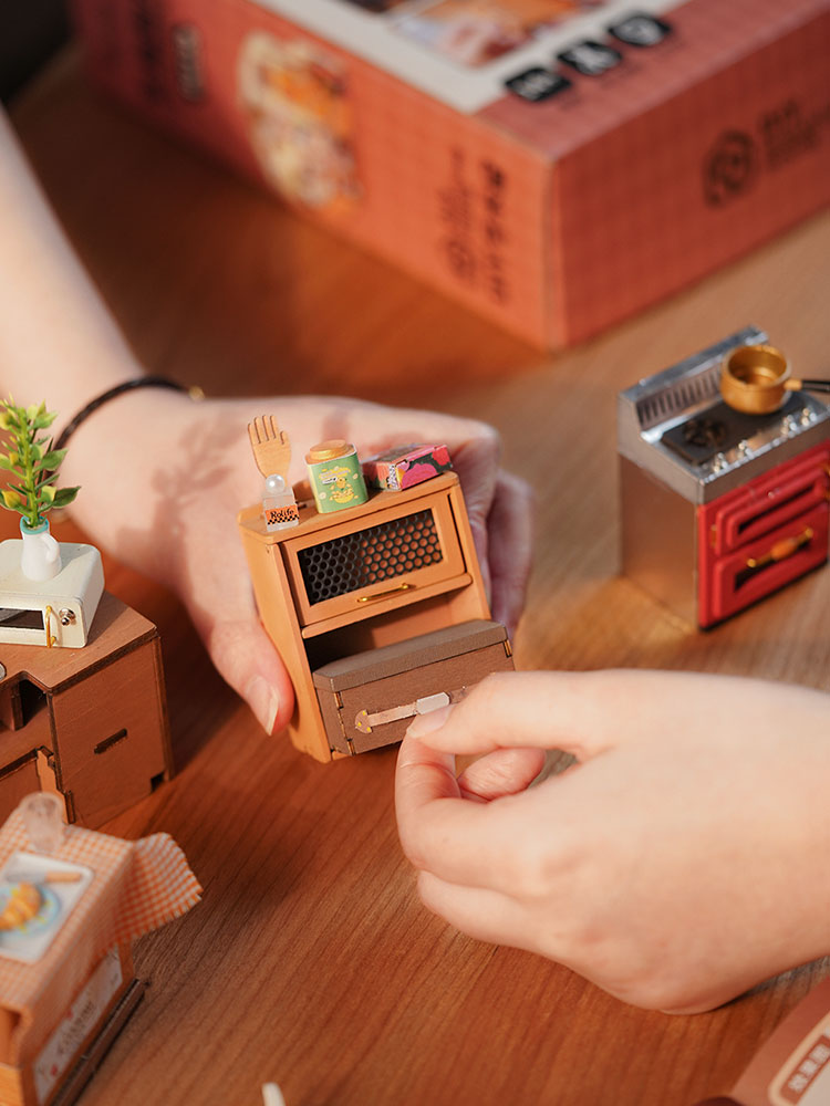 Gemütliche Küche | DIY-Miniaturhaus mit LED