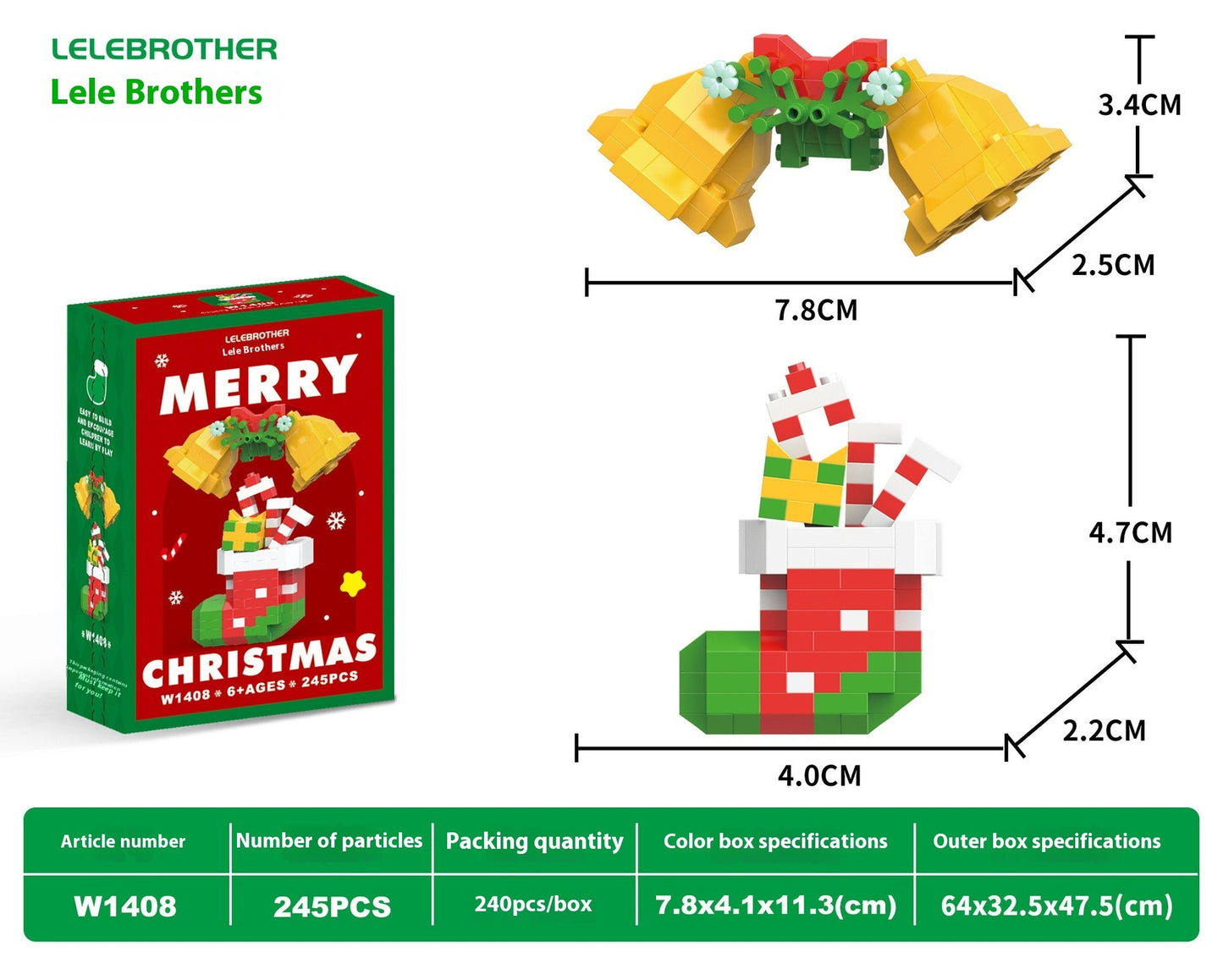 Christmas Building Block Figures – Creative Fun for the Whole Family
