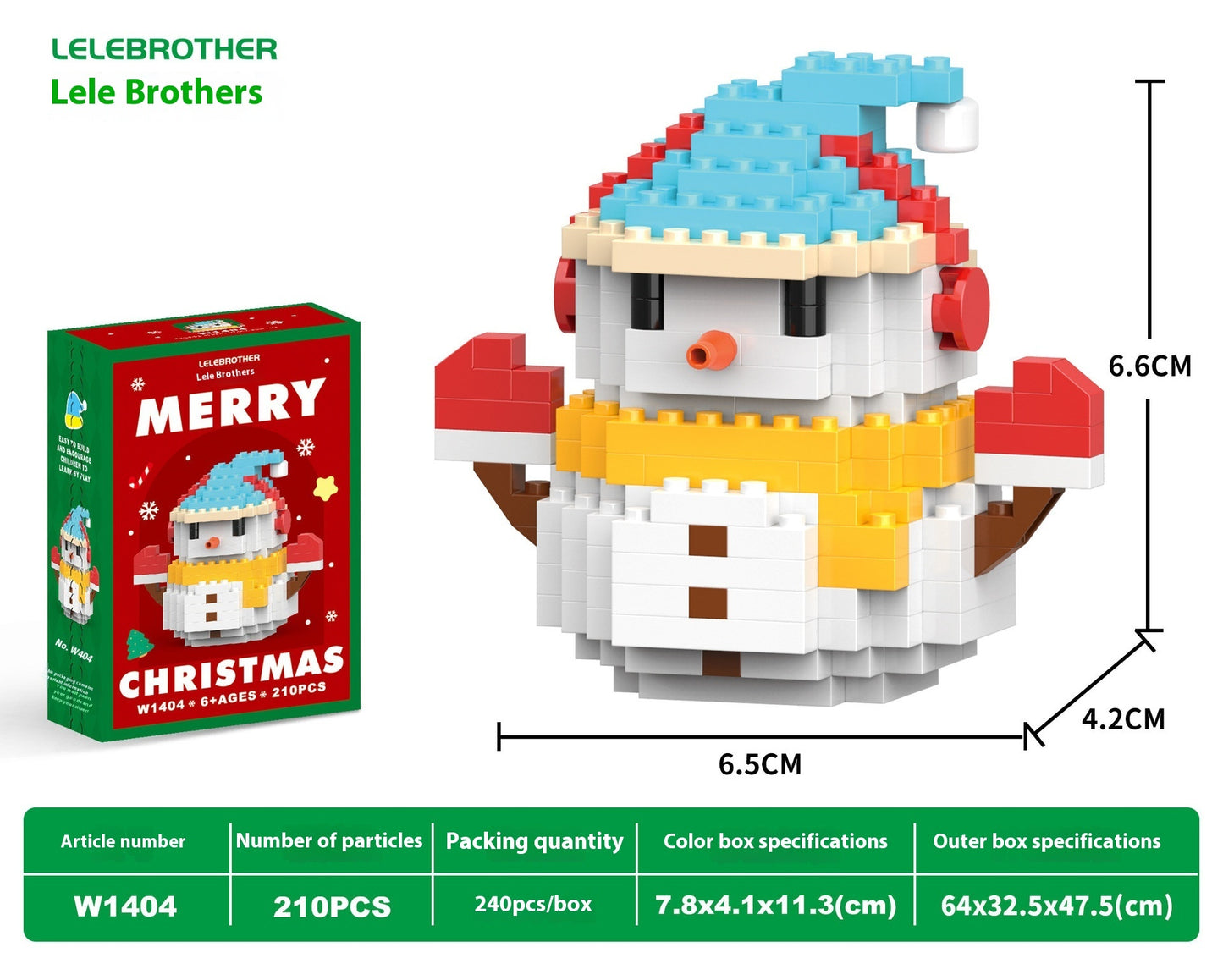 Christmas Building Block Figures – Creative Fun for the Whole Family