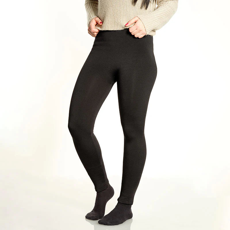 Warme Fleece-Winterleggings
