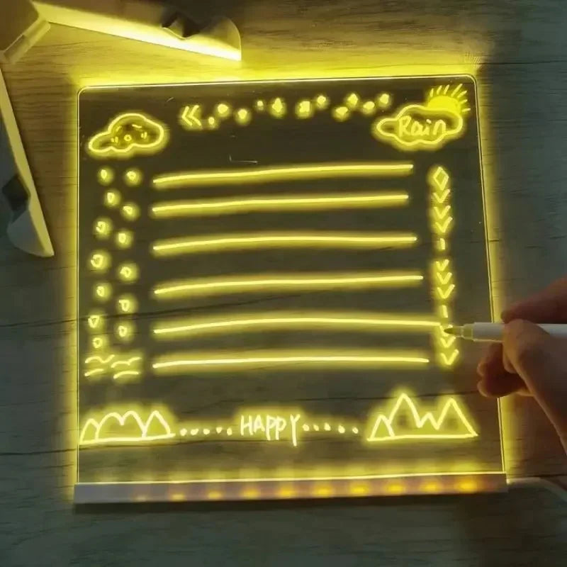Beleuchtetes LED-Zeichenbrett