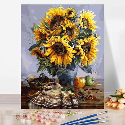 Paint by Numbers | Sunflowers