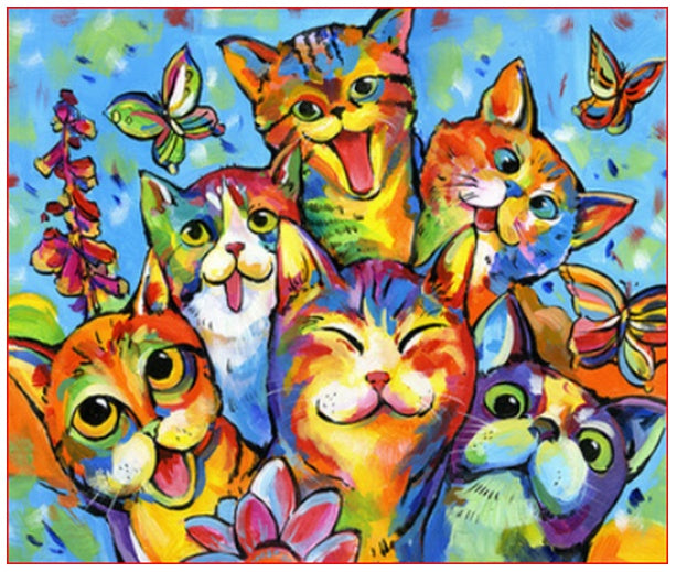 Paint by Numbers | Cat Vibes