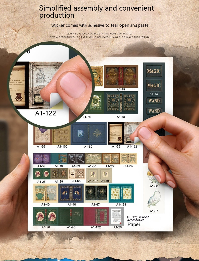 Zauberstabladen | Miniatur-Bastelset 