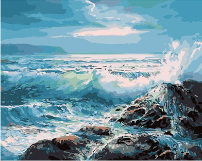 Paint by Numbers | Ocean