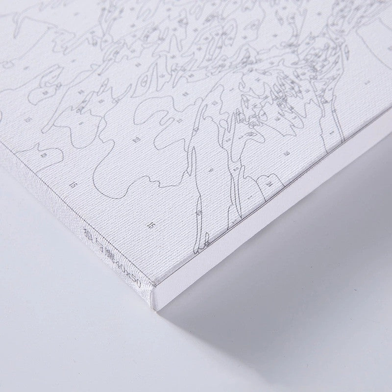 Paint by Numbers | Abstract Houses