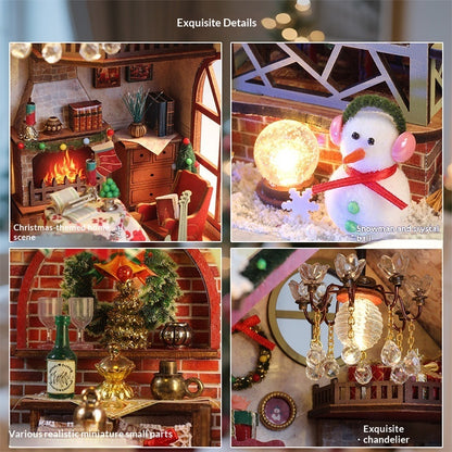 Weihnachtshütte™ | DIY Miniaturhaus