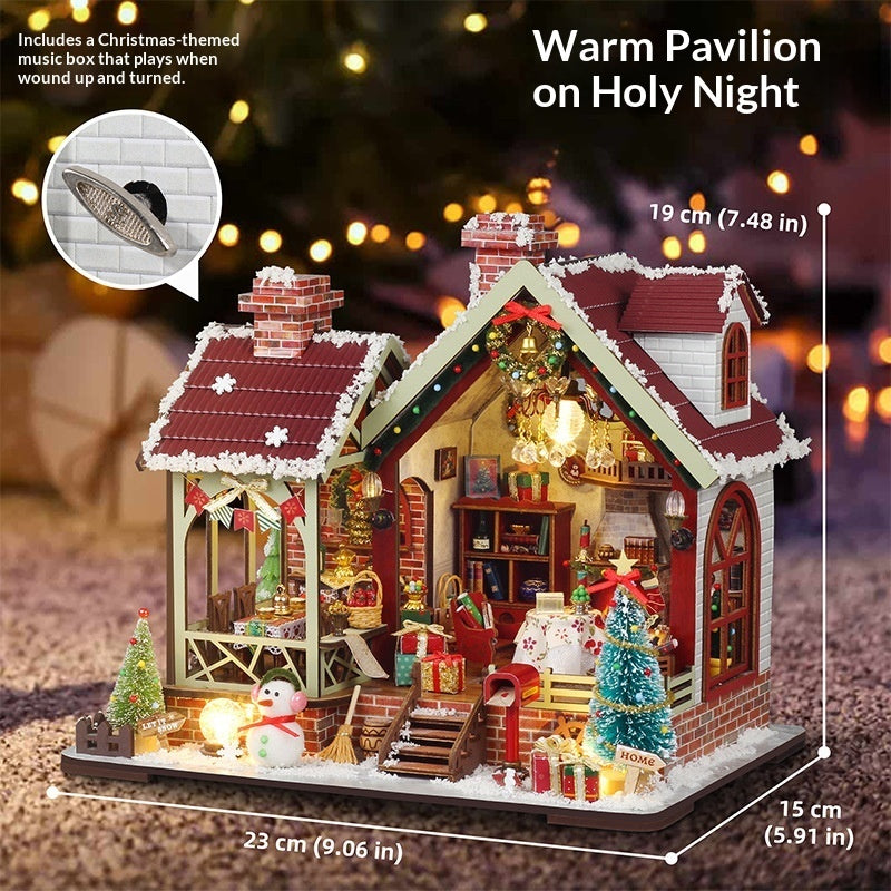 Weihnachtshütte™ | DIY Miniaturhaus