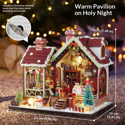 Weihnachtshütte™ | DIY Miniaturhaus