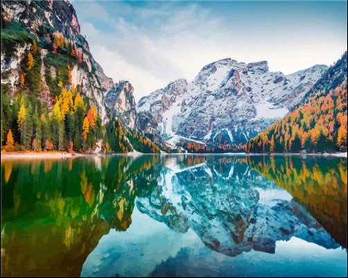 Malen nach Zahlen | Ruhige Gewässer 