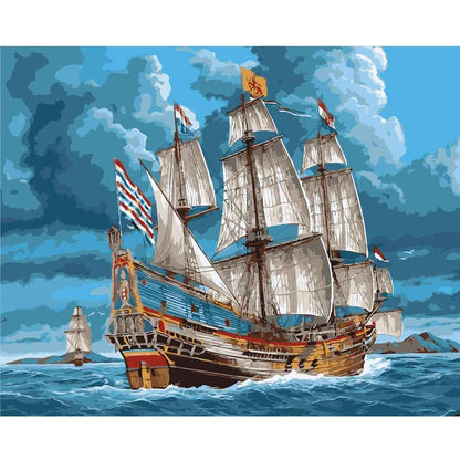 Paint by Numbers | Sailing Ship