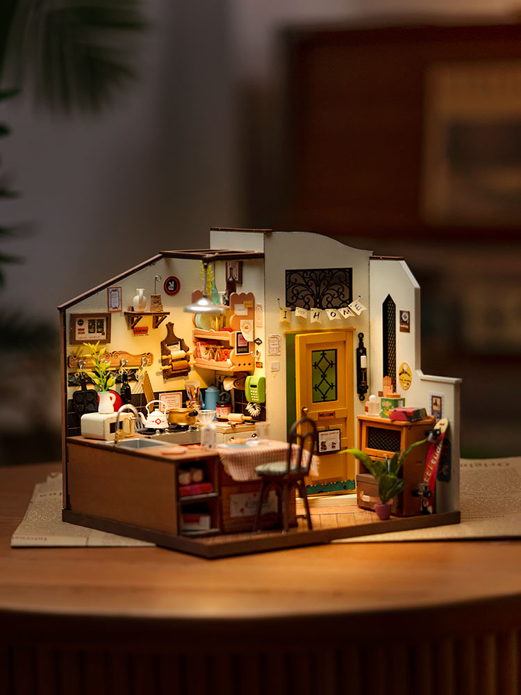 Gemütliche Küche | DIY-Miniaturhaus mit LED