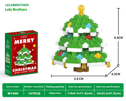 Christmas Building Block Figures – Creative Fun for the Whole Family