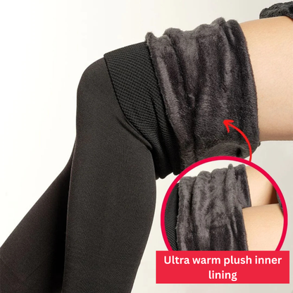 Warme Fleece-Winterleggings