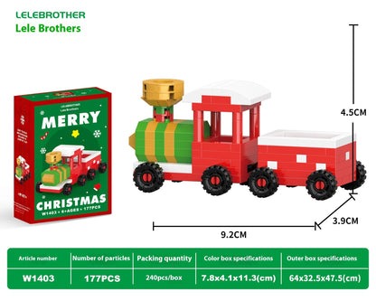 Christmas Building Block Figures – Creative Fun for the Whole Family