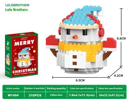 Christmas Building Block Figures – Creative Fun for the Whole Family